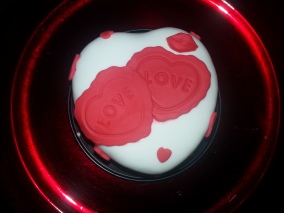 Mini cake San Valentín